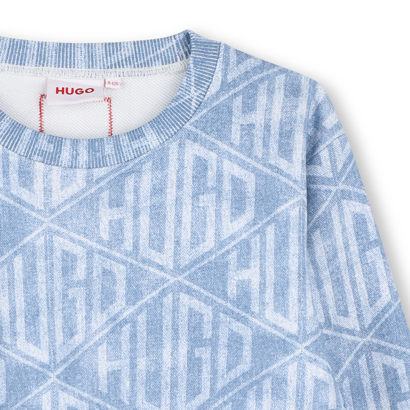 Fleece sweatshirt HUGO 
                    GIRL