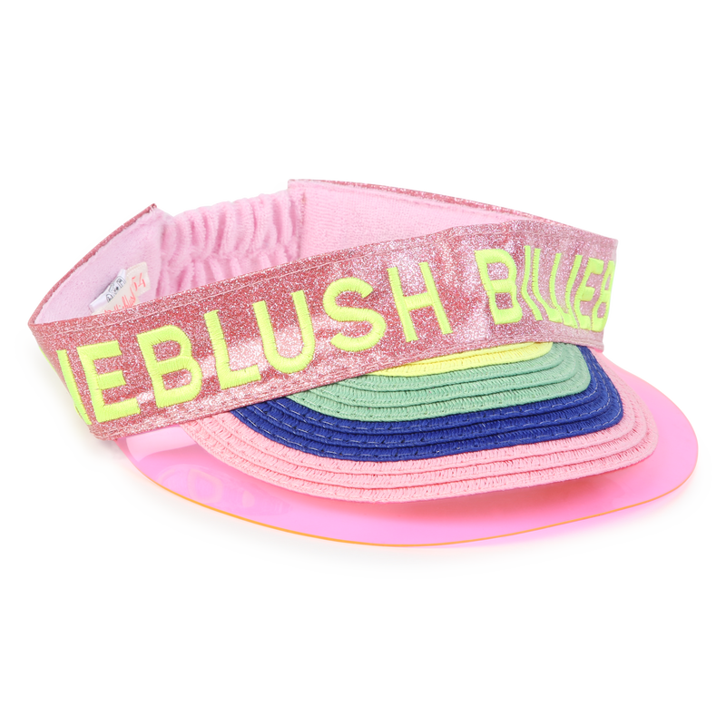 Multicolored glittery visor BILLIEBLUSH 
                    GIRL