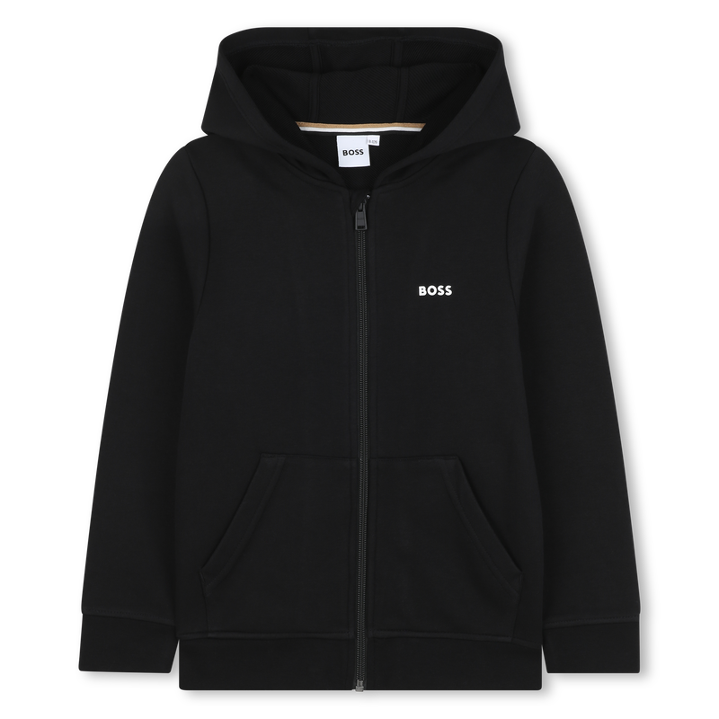 Zip-up hooded sweatshirt BOSS 
                    BOY