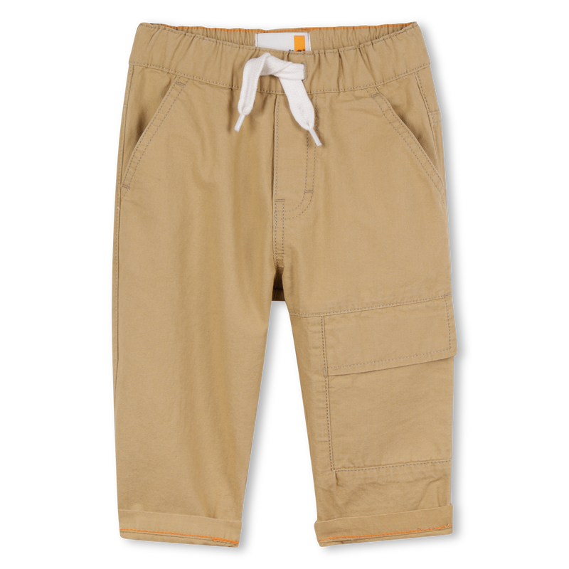 Wide-leg gabardine trousers TIMBERLAND 
                    BOY