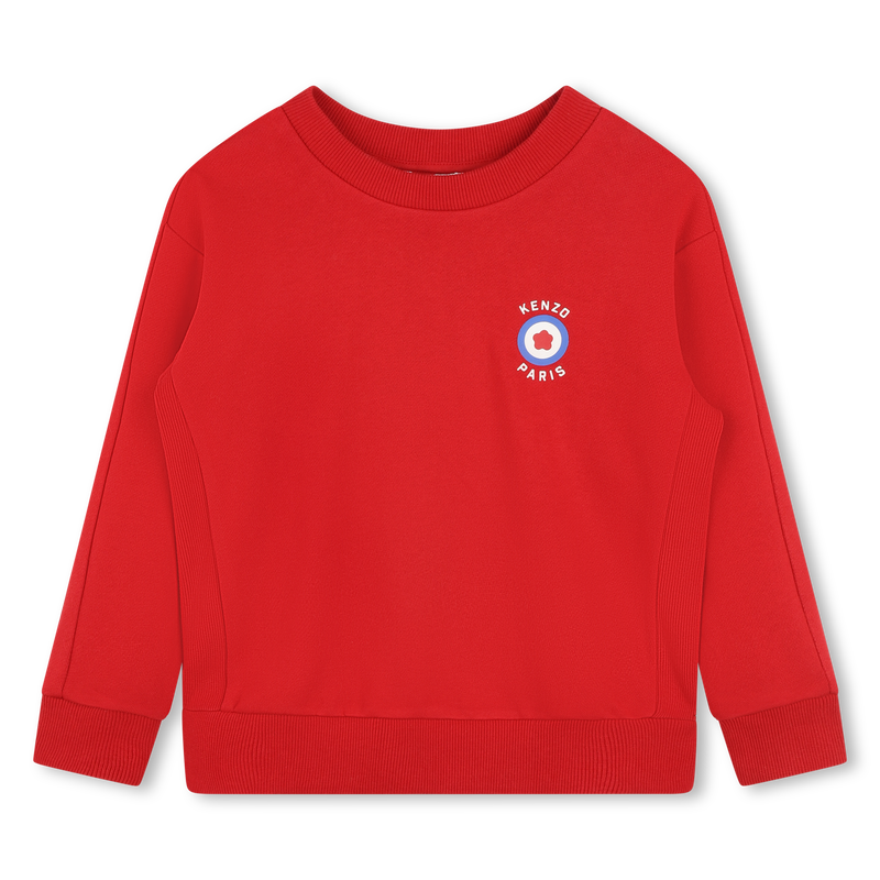 Printed Fleece Sweatshirt KENZO KIDS 
                    BOY