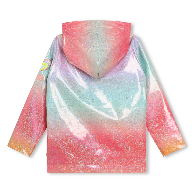 Multicolored glitter raincoat BILLIEBLUSH 
                    GIRL