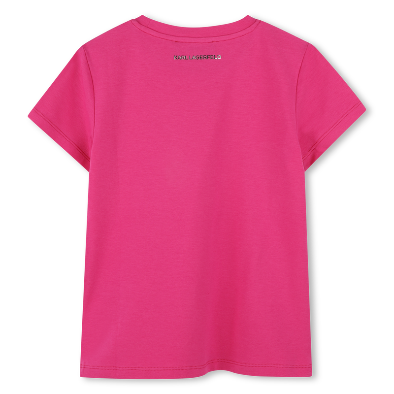 Short-sleeved T-shirt KARL LAGERFELD KIDS 
                    GIRL