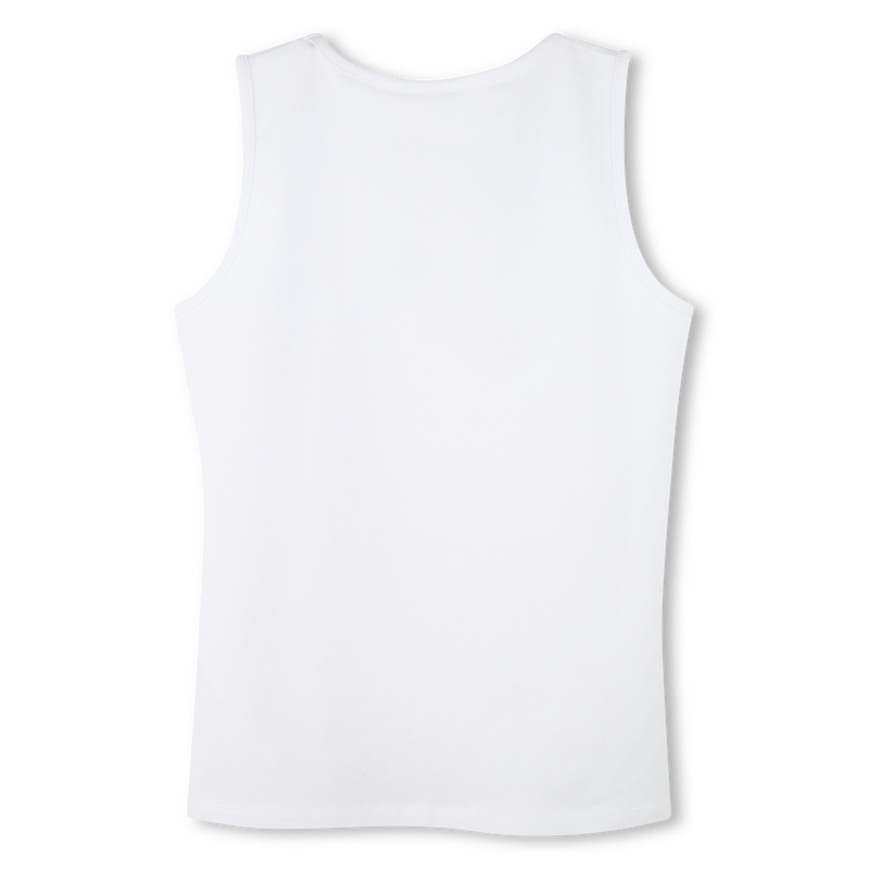 Embroidered tank top BOSS 
                    GIRL