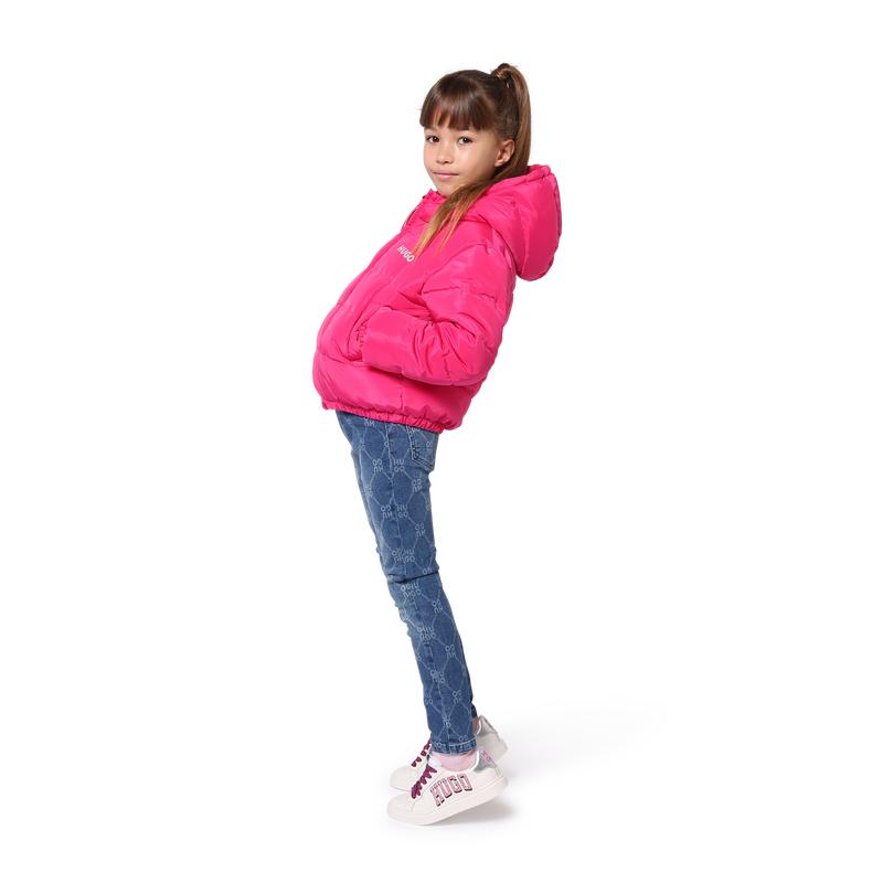 Fleece-Lined Puffer Jacket HUGO 
                    GIRL