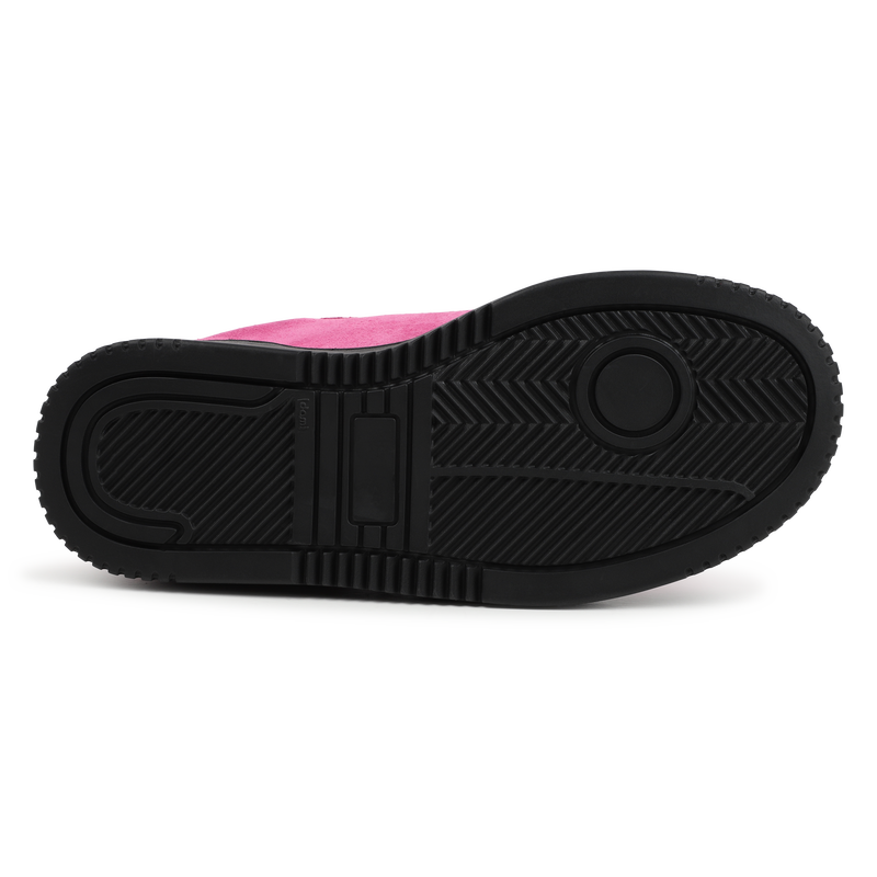 Leather Lace-Up Sneakers THE MARC JACOBS 
                    GIRL