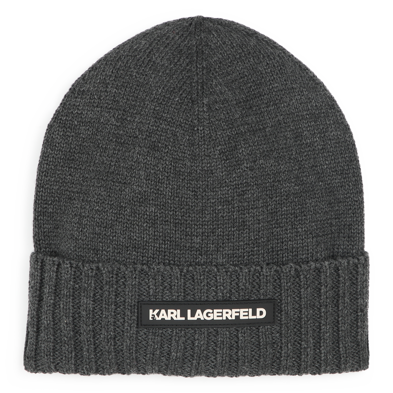 Knitted Hat KARL LAGERFELD KIDS 
                    BOY