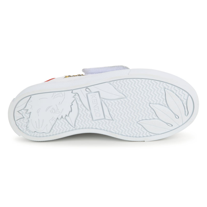 Leather Velcro sneakers KENZO KIDS 
                    UNISEX