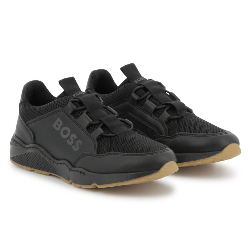 Lace-up elasticated sneakers BOSS 
                    BOY