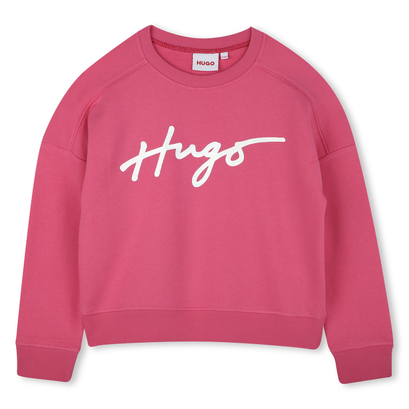 Fleece sweatshirt HUGO 
                    GIRL