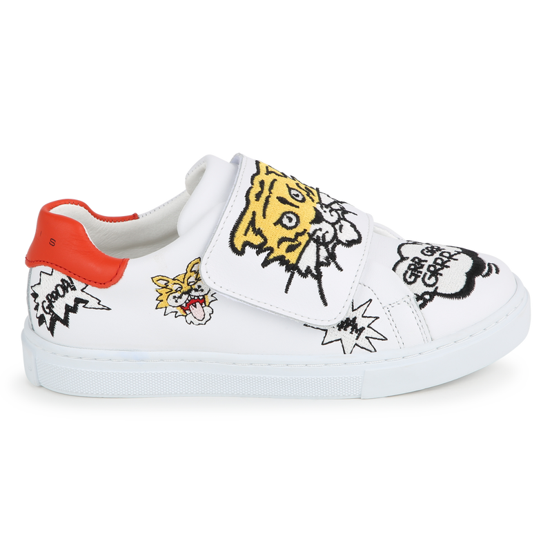 Leather Velcro sneakers KENZO KIDS 
                    UNISEX