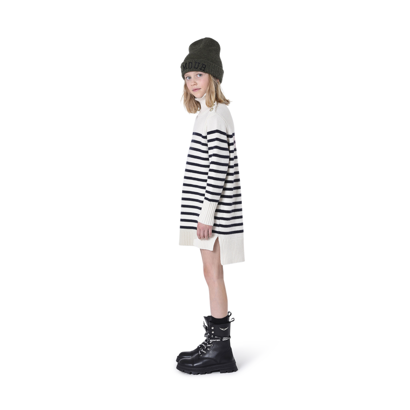 Button-neck jumper dress ZADIG & VOLTAIRE 
                    GIRL