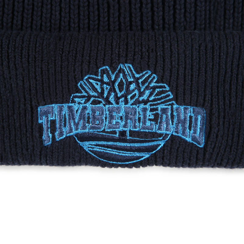 Embroidered Knit Hat TIMBERLAND 
                    BOY