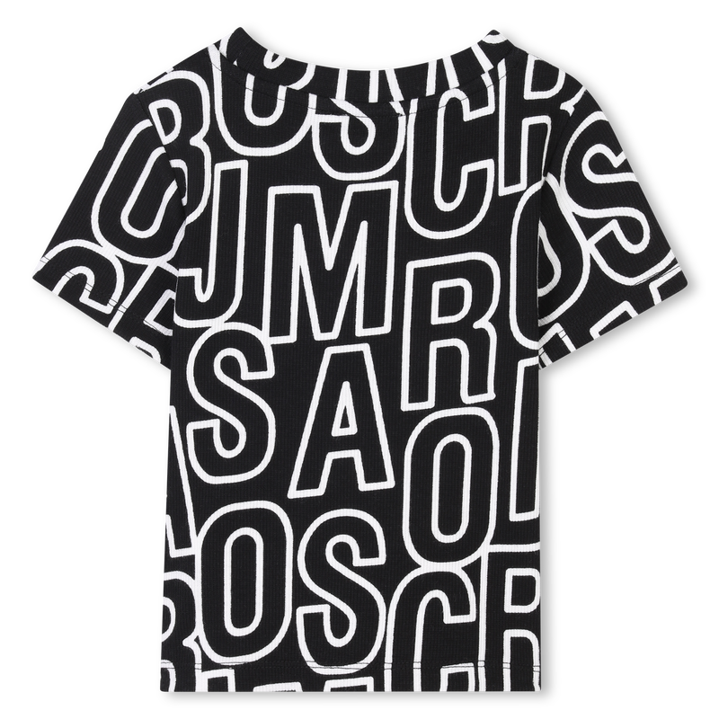Cropped printed T-shirt THE MARC JACOBS 
                    GIRL