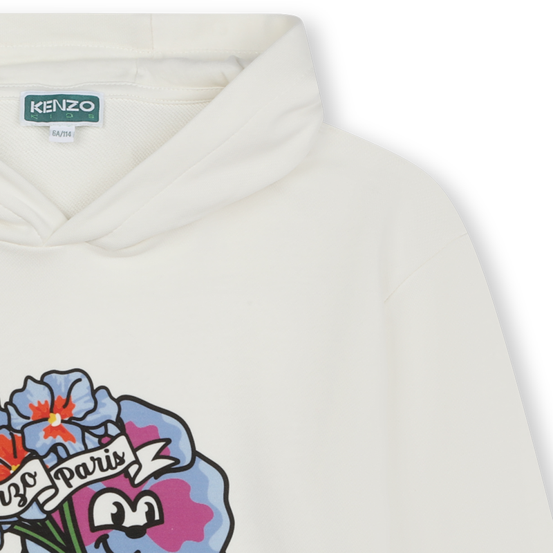 Hooded cotton sweatshirt KENZO KIDS 
                    BOY
