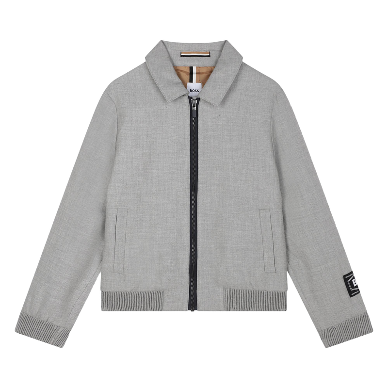 Zipped Formal Jacket BOSS 
                    BOY