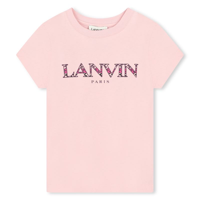 Curb Motif T-Shirt LANVIN 
                    GIRL