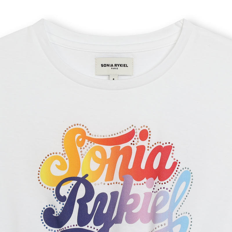 Gradient Print T-Shirt SONIA RYKIEL 
                    GIRL