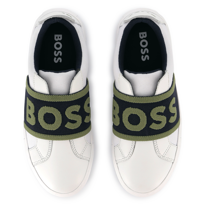 Two-tone slip-on sneakers BOSS 
                    BOY