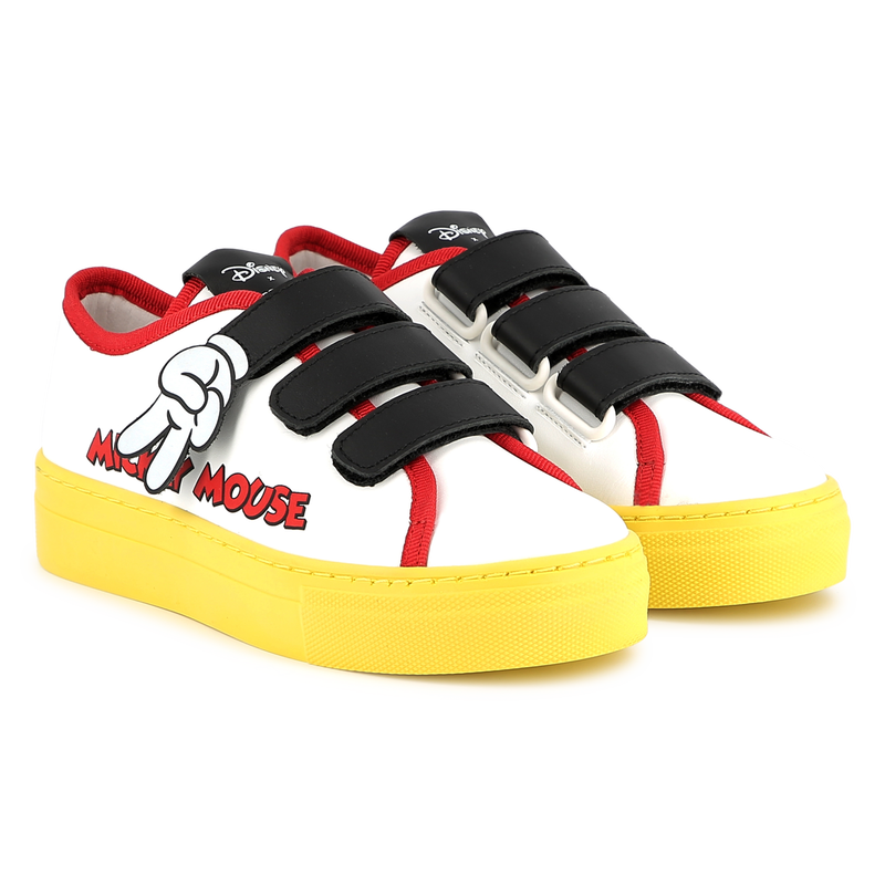 Velcro leather sneakers THE MARC JACOBS 
                    BOY