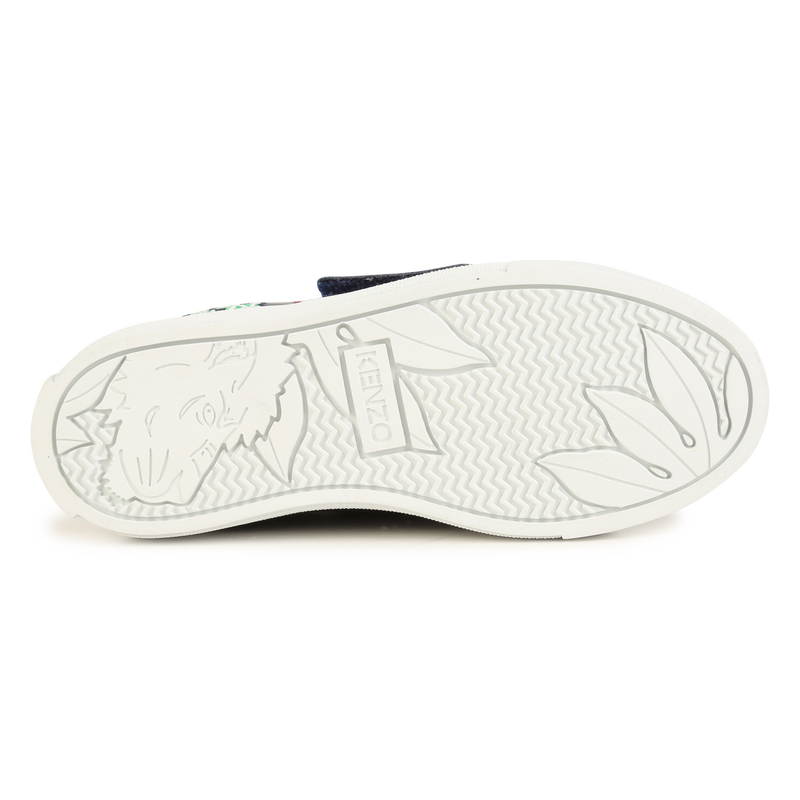 Embroidered velcro sneakers KENZO KIDS 
                    UNISEX