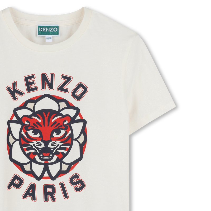 Short-sleeved cotton T-shirt KENZO KIDS 
                    UNISEX