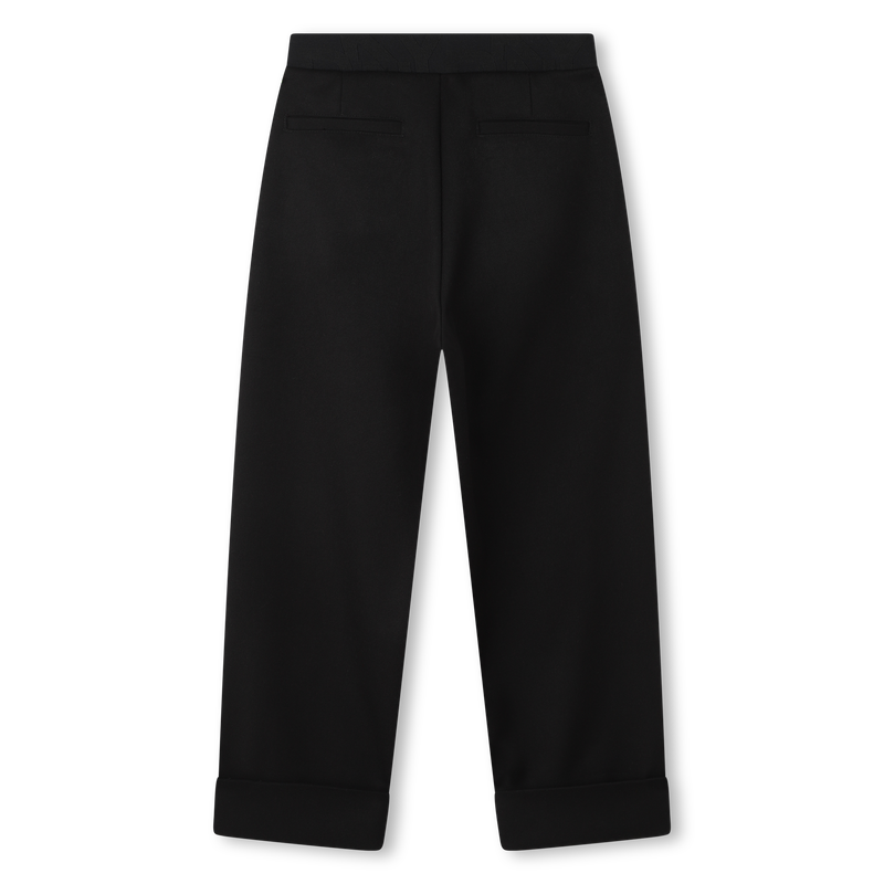 Pleated Roll-Up Trousers DKNY 
                    GIRL