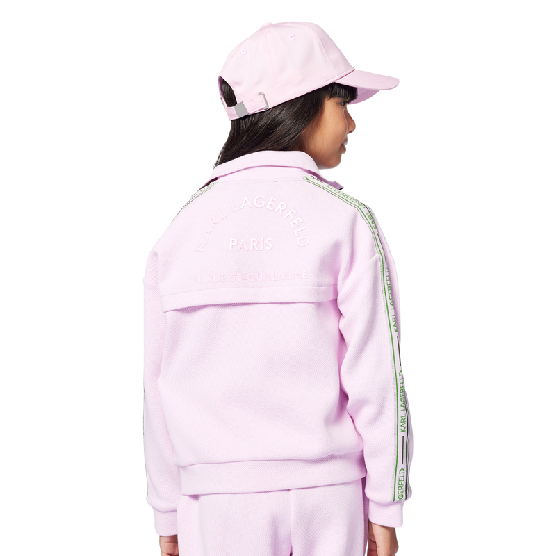 Adjustable cotton baseball cap KARL LAGERFELD KIDS 
                    GIRL