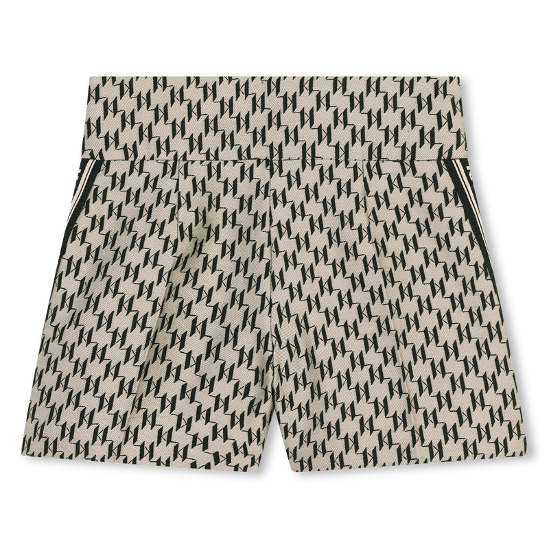 Printed Formal Shorts KARL LAGERFELD KIDS 
                    GIRL