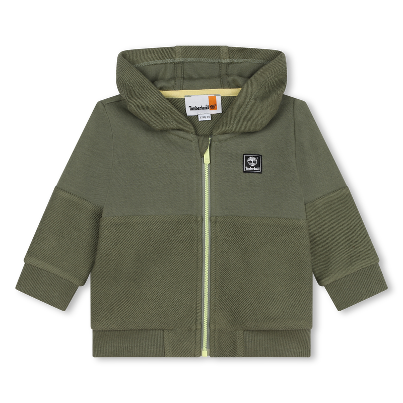 Zip-Up Fleece Sweatshirt TIMBERLAND 
                    BOY