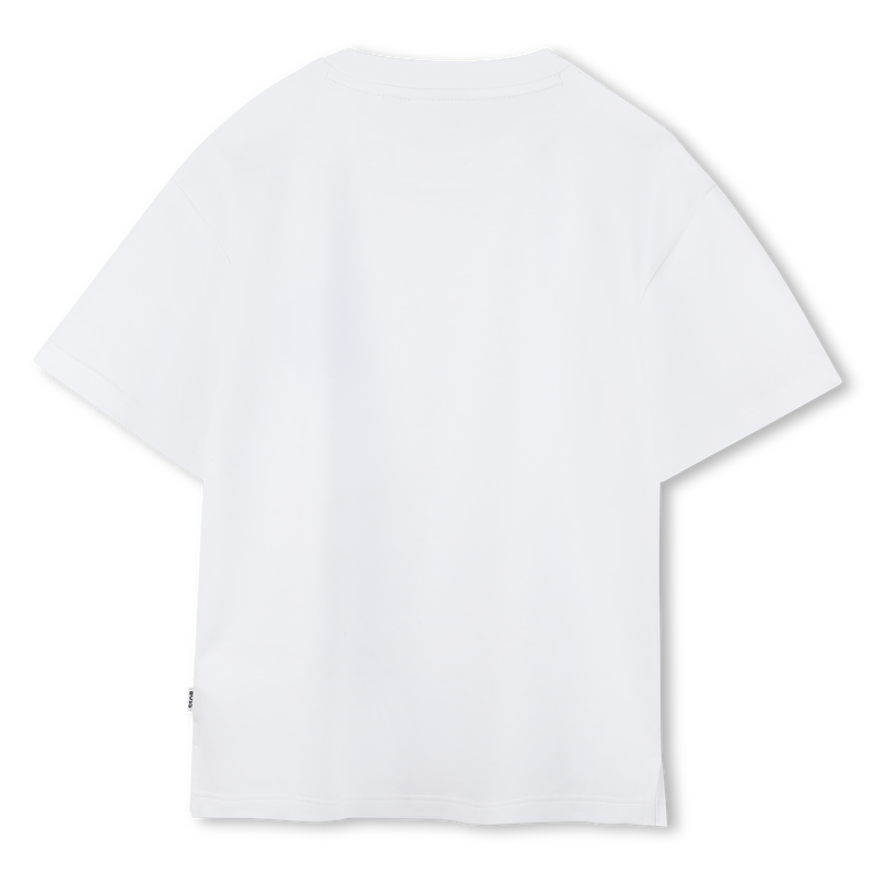 Cotton short-sleeved T-shirt BOSS 
                    BOY