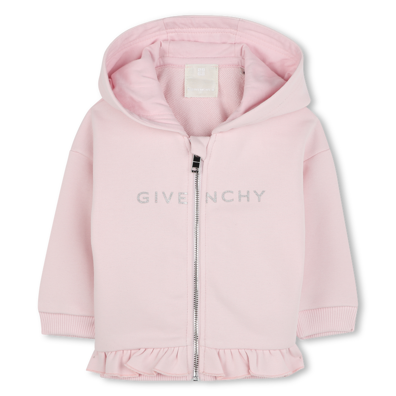 Zip-up hooded sweatshirt GIVENCHY 
                    GIRL