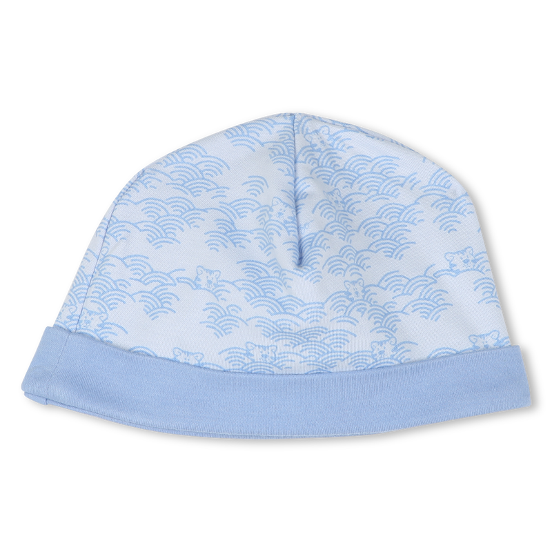 Cotton pajamas, bib and hat KENZO KIDS 
                    BOY
