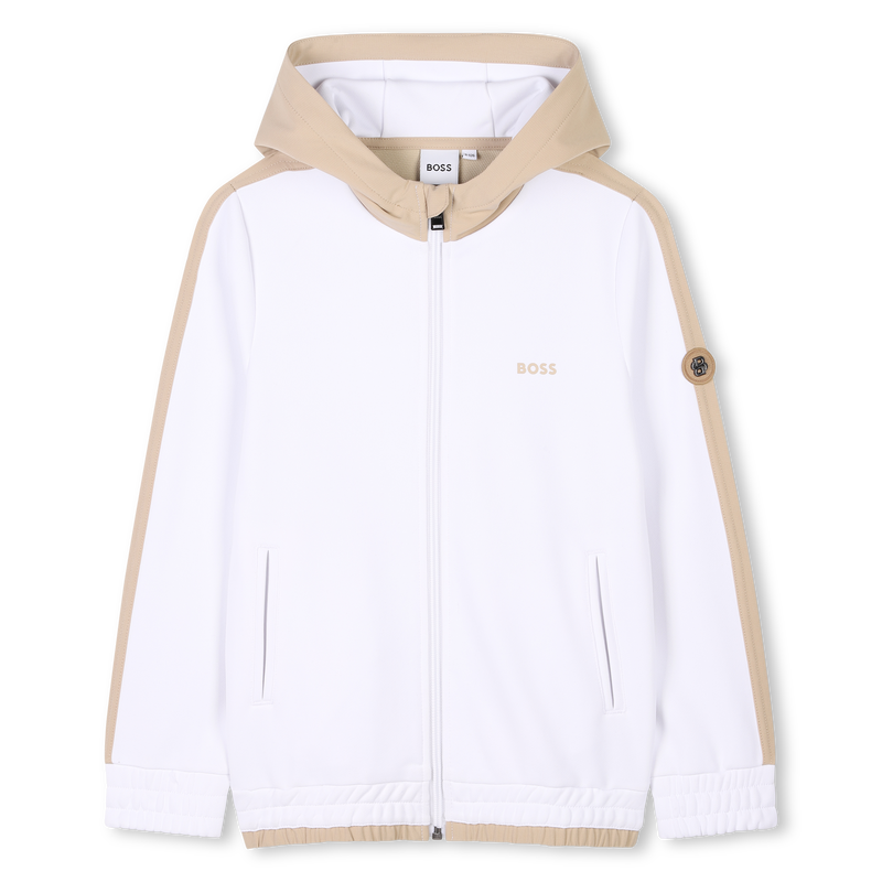 Bimaterial sweatshirt BOSS 
                    BOY