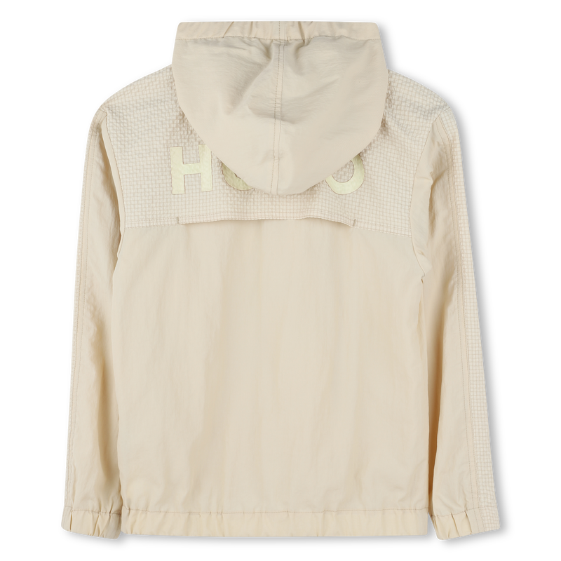 Hooded zipped windbreaker HUGO 
                    BOY