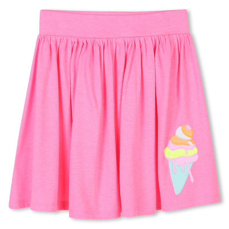 Flared skirt with badge BILLIEBLUSH 
                    GIRL