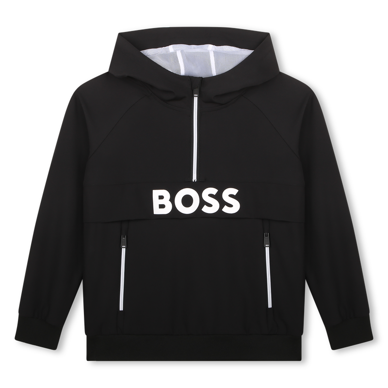 Half-zip pullover hoodie BOSS 
                    BOY