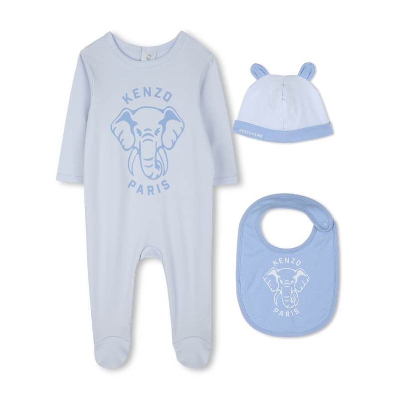 Cotton pajamas, hat and bib KENZO KIDS 
                    UNISEX