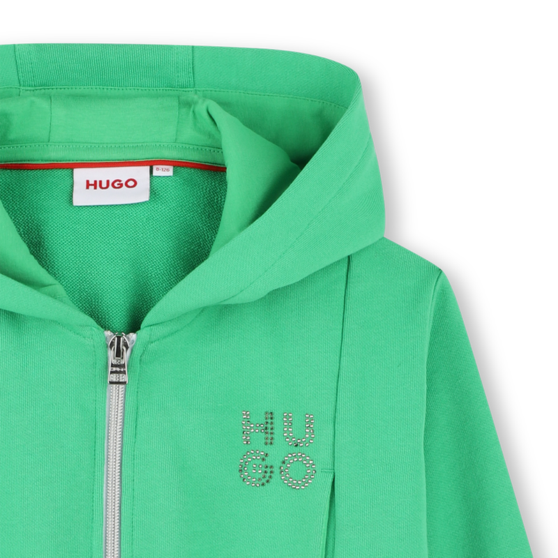 Hooded cardigan HUGO 
                    GIRL