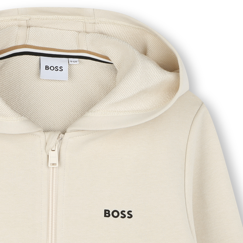 Zip-up hooded sweatshirt BOSS 
                    BOY