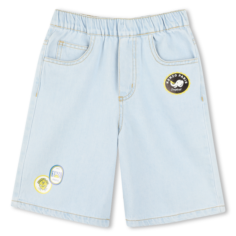Denim Bermuda shorts KENZO KIDS 
                    BOY