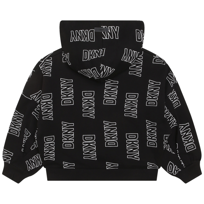 Hooded cotton sweatshirt DKNY 
                    GIRL