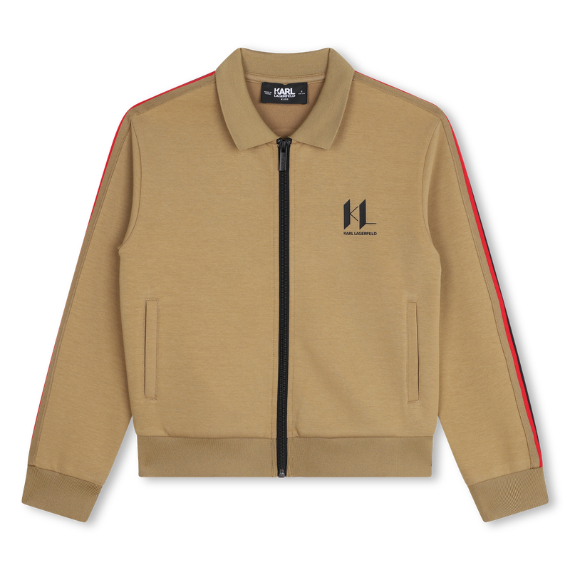 Zip-Up Sweatshirt KARL LAGERFELD KIDS 
                    BOY
