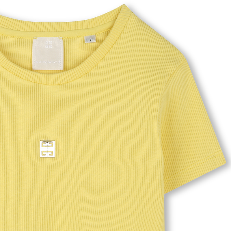 Plain T-shirt with embroidery GIVENCHY 
                    GIRL