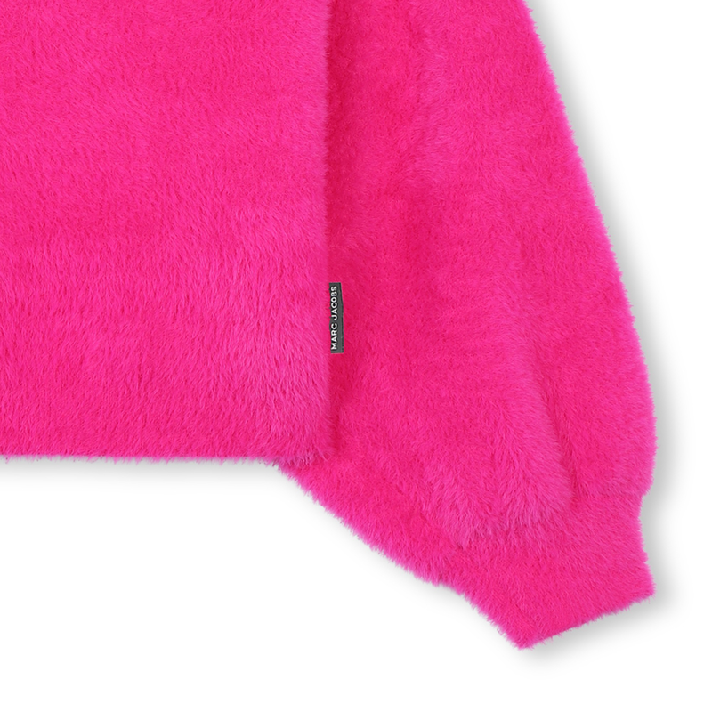 Cropped Crewneck Sweater THE MARC JACOBS 
                    GIRL
