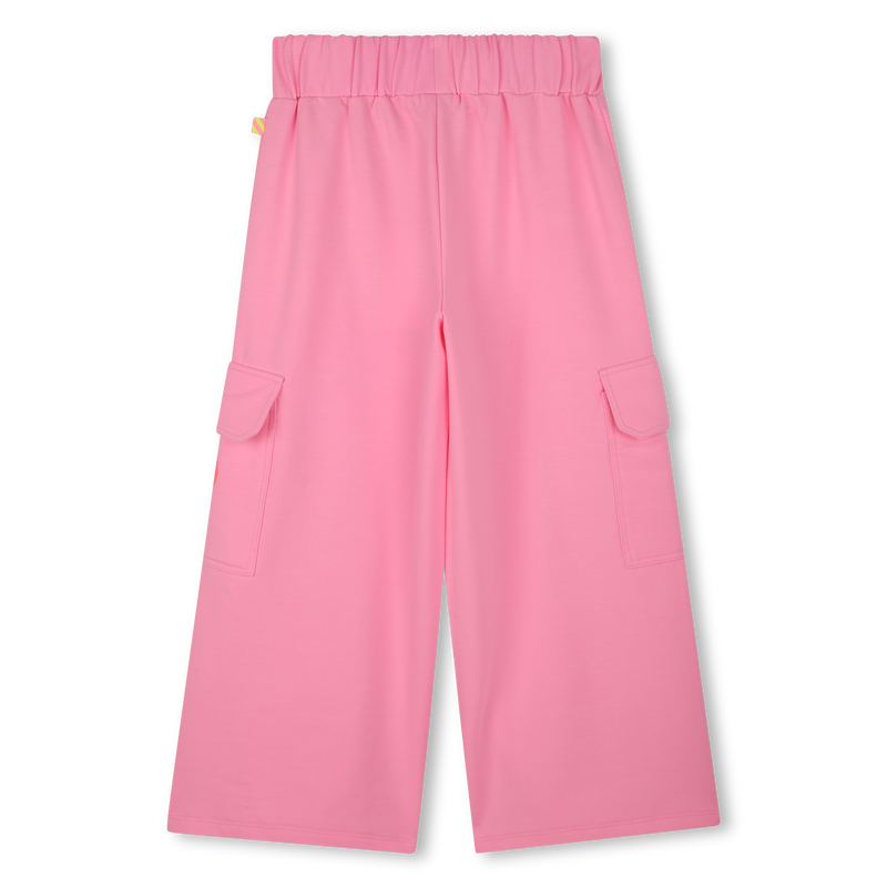 Wide-leg fleece trousers BILLIEBLUSH 
                    GIRL