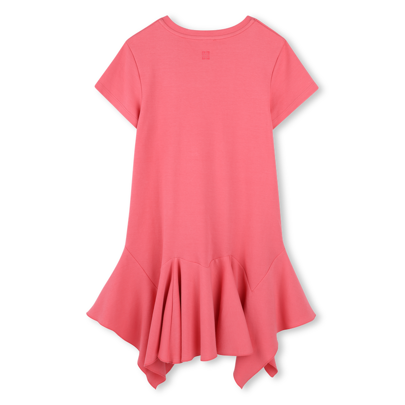 Dress with asymmetric frill GIVENCHY 
                    GIRL