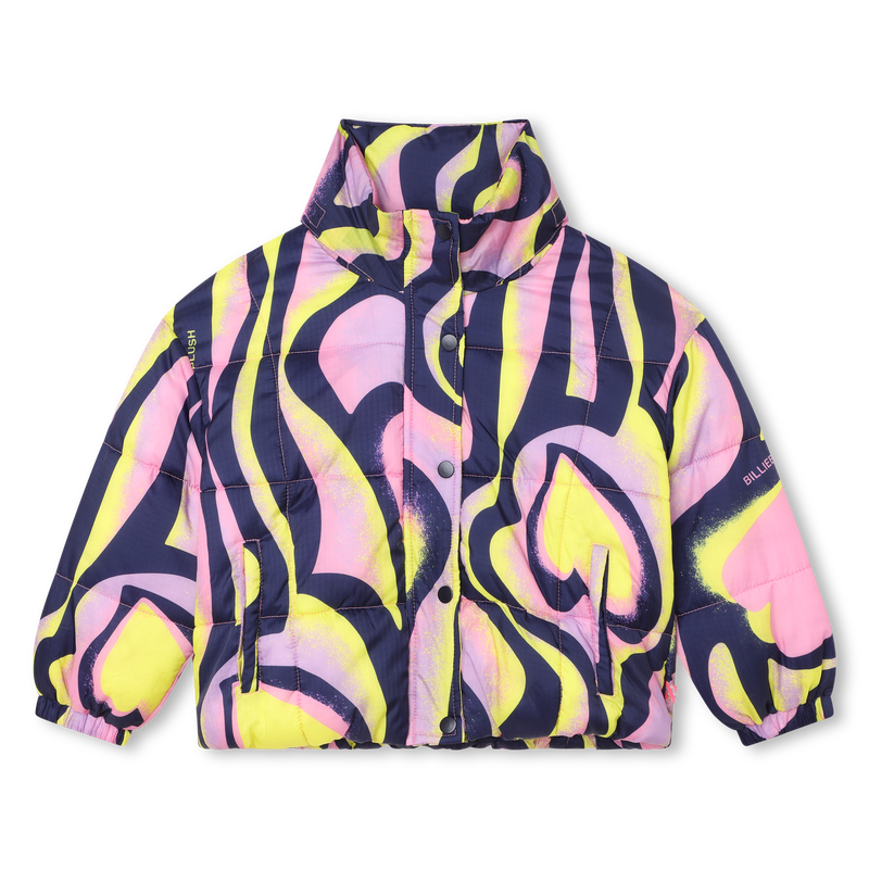 Heart all-over print puffer BILLIEBLUSH 
                    GIRL