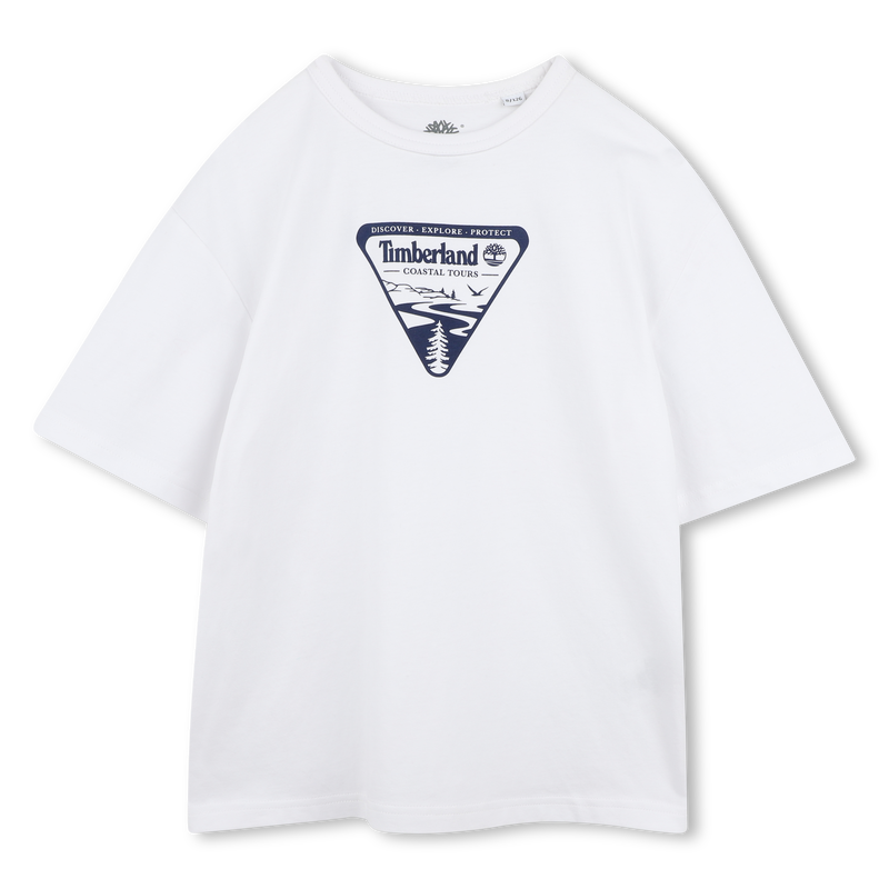 Loose T-shirt with print TIMBERLAND 
                    BOY