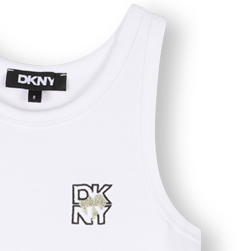Cotton tank dress DKNY 
                    GIRL